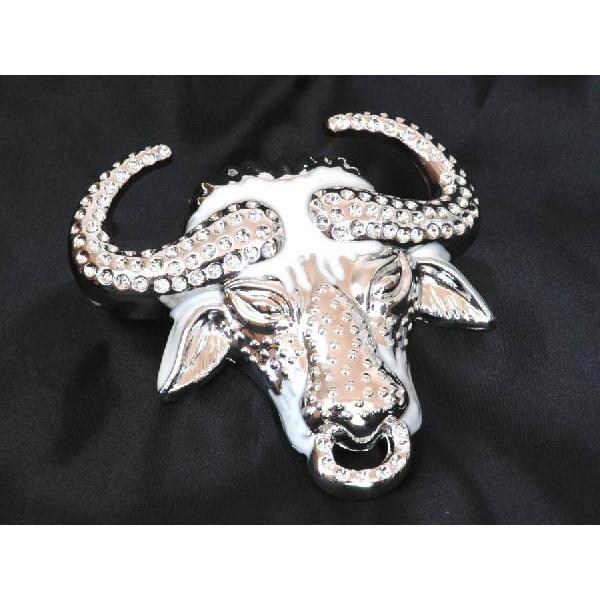 ベルト バックル バッファロー シルバーカラー BELT BUCKLE buc-00323 合金製 ...