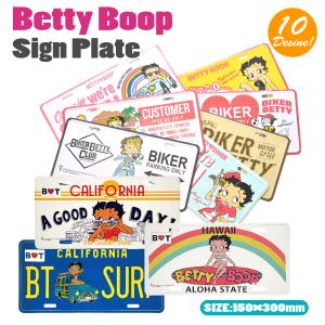 プラスティックサインボード Betty Boop ベティブープ ＜DINER：A