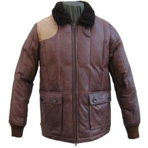 フリーダムレザー 革ジャン レザージャケット ダブルフェイスムートン