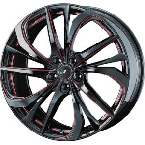 Freedom ウェッズ レオニスte Bk Sc Red 17 7 0j 53 Pcd114 3 5穴 オデッセイ ヴェゼル等にホイール4本セット Weds 自動車 アルミホイール Te Bksc Red09 カー用品の専門店