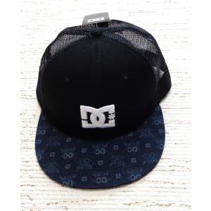 DC SHOES ディーシー スター 刺繍プリント メッシュ スナップバック 平ツバ キャップ 帽子 涼しい DCP242201 メンズ｜freedom871