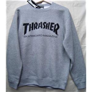 THRASHER（スラッシャー） THRASHER SHADOW MAG LOGO L/S CREAW NECK