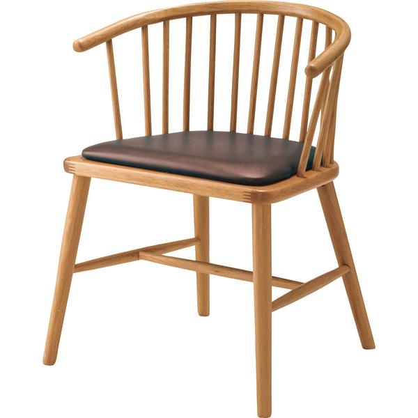 東谷　ダイニングチェア　チェア　HOC-76　ブラウン　W52×D52×H73×SH47　6kg　完...