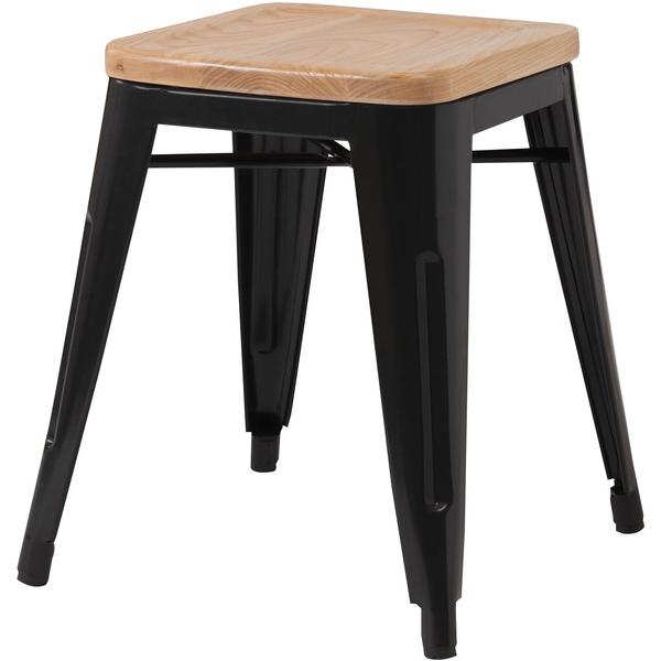 東谷　スツール　スツール　PC-261BK　ブラック　完成品　付属工具：なし　静的耐荷重：80kg　...