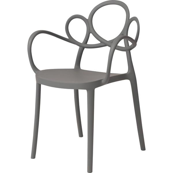 東谷　ダイニングチェア　パルネ アームチェア　PC-975GY　W56.5×D53×H83.5×SH...