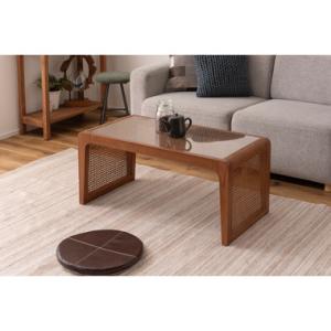 東谷 ラウンドガラステーブル L ブラック HIT-241 メーカー直送 代引