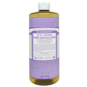 ドクターブロナー マジック ソープ 945ml ラベンダー ボディソープ 保湿 泡 洗顔 ハンドウォッシュ DR.BRONNER'S