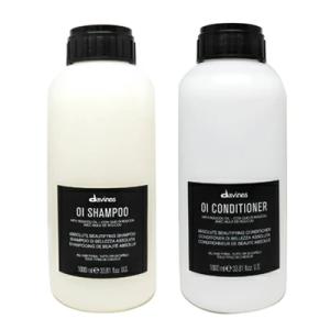 ● セット販売 ダヴィネス オイ シャンプー 1000ml + オイ コンディショナー 1000ml ポンプなし 美容室専売 サロン専売 davines