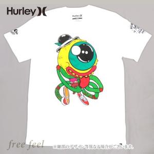 デザイナーコラボ 限定商品 HURLEY ハーレー メンズ Tシャツ hanan eye 2 [L size] 半袖 トップス｜freefeel