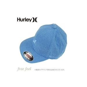 HURLEY ハーレー キャップ PHANTOM BOARDWALK FLEXFIT HAT [S-M SIZE] [ホリズンブルー]｜freefeel