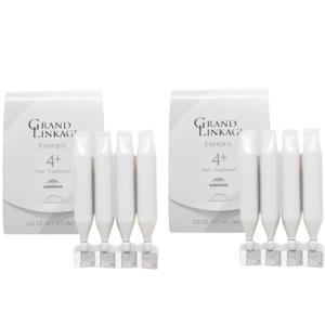 ● 2個セット ミルボン グランドリンケージ エクスフィーク サロントリートメント 4+ 9gx4 ...