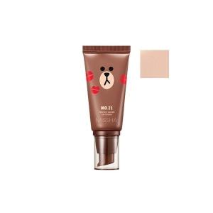 ミシャ M ランキングtop10 パーフェクト カバー クリーム ラインフレンズ エディション Pa ライトベージュ 21 韓国コスメ Spf42 Uvケア 50g