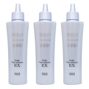 ● 3本セット ナンバースリー ミュリアム クリスタル 薬用スカルプ バイタルインフュージョン EX 120ml 医薬部外品 美容室専売 サロン専売品 美容院｜freefeel