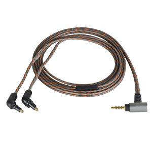 okcsc EXK リケーブル イヤホンケーブル 交換用ケーブル 銀メッキ単結晶銅 4芯 Sony用 MDR-EX1000 EX600 EX800などに