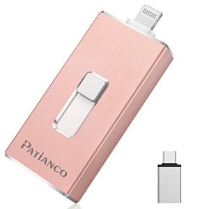 APPLE mfi認証 iPhone USBメモリ 128GB フラッシュドライブ