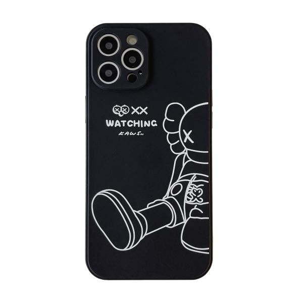 KAWS iphoneケース スマホケース  ソフト 落下防止 (iPhone13pro)