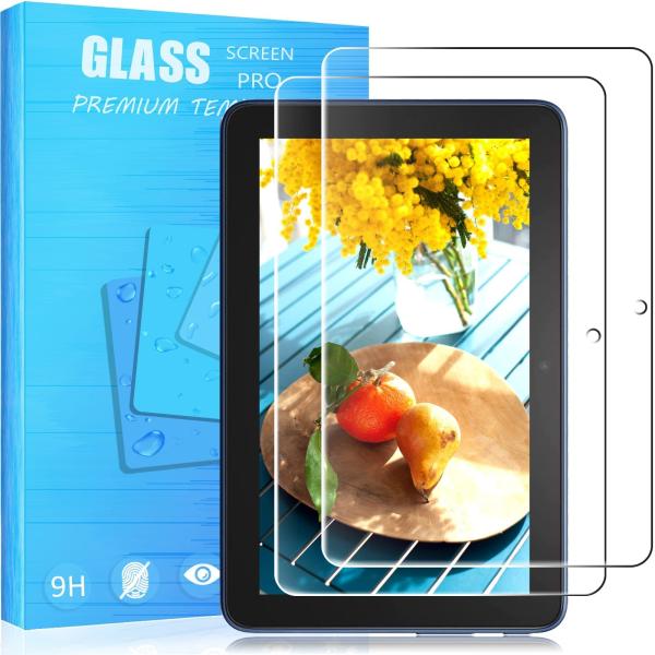 【2枚セッ専用ガラス保護】対応 Amazon Fire 7 2022年発売 タブレット 7インチ