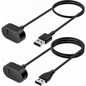 ATUP【2本 31CM+1M】充電ケーブル 対応 フィットビット USB スマートウォッチ (In...
