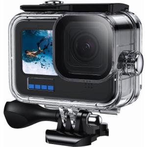 Kuptoneケース GoPro Hero 11 / GoPro Hero 10 ブラック 水中保護ダイブハウジングシェル