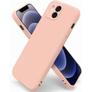 Vanjua iPhone12 ケース カバー ストラップホール付き  (6.1インチ, ピンク)