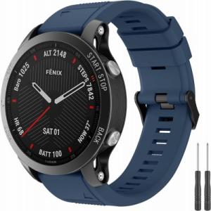 GARMIN ガーミン Fenix  バンド, 22mmクイックフィット シリコーン製 交換用ベルト