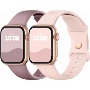 Apple Watch バンド 49mm 45mm 44mm 42mm スモークパープル アップルウ...