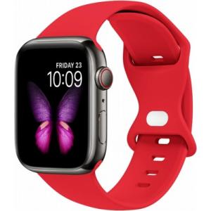 Tighesen Apple Watch バンド アップルウォッチ バンド (レッド, 42/44/...