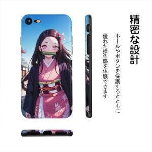 THE DREAMY LIFT iphone ケース アニメ 鬼滅 スマホケース 禰豆子 iphon...