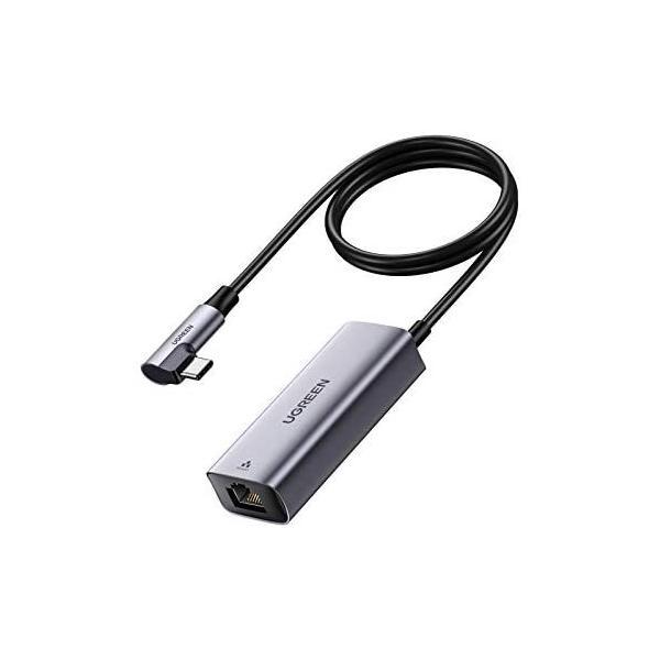 UGREEN USB-C 有線LANアダプター 2in1 RJ45 1000Mbps超高速 USB-...