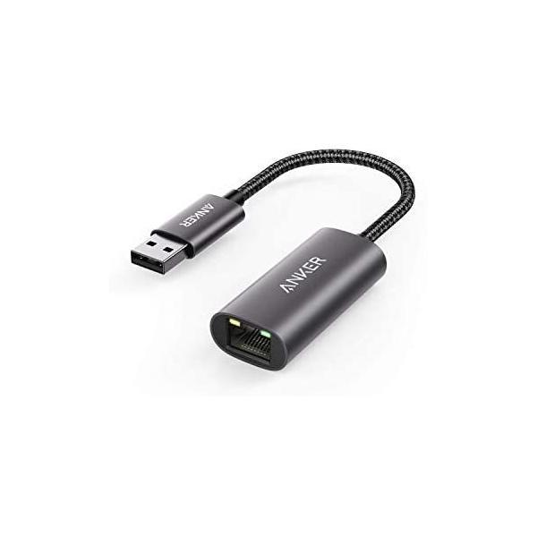 Anker PowerExpand USB-A &amp; イーサネット アダプタ 最大1Gbps 高速イー...