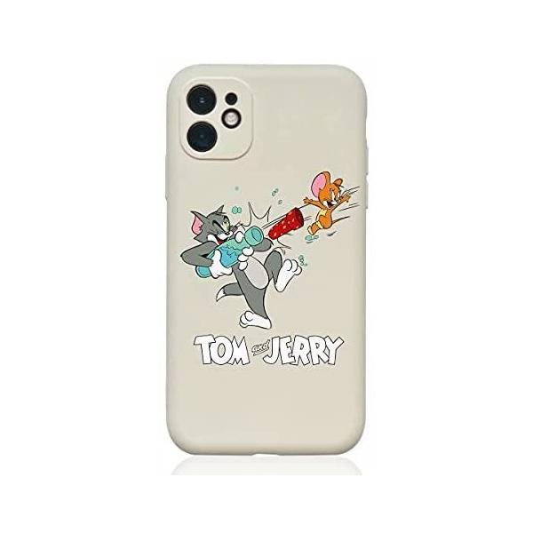 トムとジェリー iphone 12 用 ケース スマホケース Tom and Jerry 指紋防止 ...