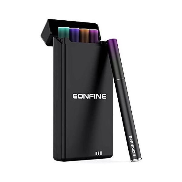 Eonfine 電子タバコ 充電ケース付き vape 禁煙グッズ でんしたばこ 人気 禁煙パイポ 水...