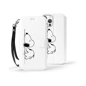 Iphone12 ケース Iphone12 pro ケース 手帳型 スヌーピー キャラクター 可愛い 財布型 携帯 ケース カード収納 スタンド機能