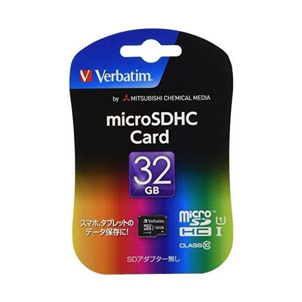 Verbatim バーベイタム microSDHCカード 32GB UHS-1 U1 Class10...