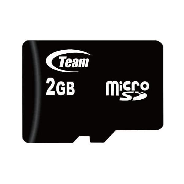 Team MicroSDカード 2GB SD変換アダプタ 動作電圧2.7V-3.6V 質量1g TG...