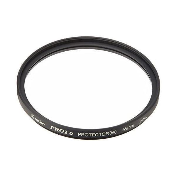 Kenko 55mm ケンコー PRO1Dプロテクター(W)アウトレット化粧箱無し　黒枠