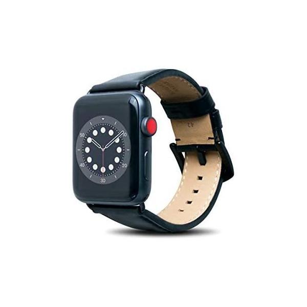 Alto ハンドメイド プレミアム イタリアンレザーベルト Apple Watch 44 mm / ...