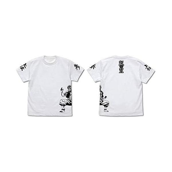 鬼滅の刃 無限列車編 猗窩座 Ｔシャツ ／ＷＨＩＴＥ−ＸＬ (XL)