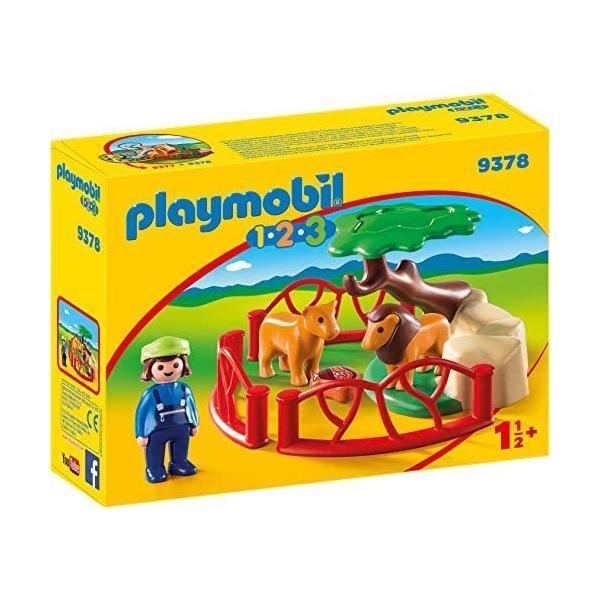 Playmobil Lion Enclosure 9378 - Playset 1.2.3 Play...