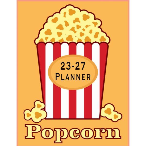 Popcorn Planner 2023-2027 Monthly Calendar 5 Year ...