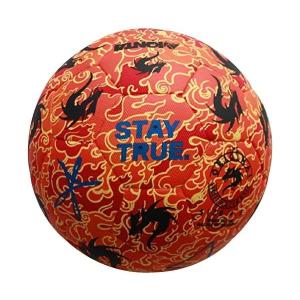 MONTA ストリートサッカー専用 STREET MATCH FIRE BALL (レッド)｜freejia