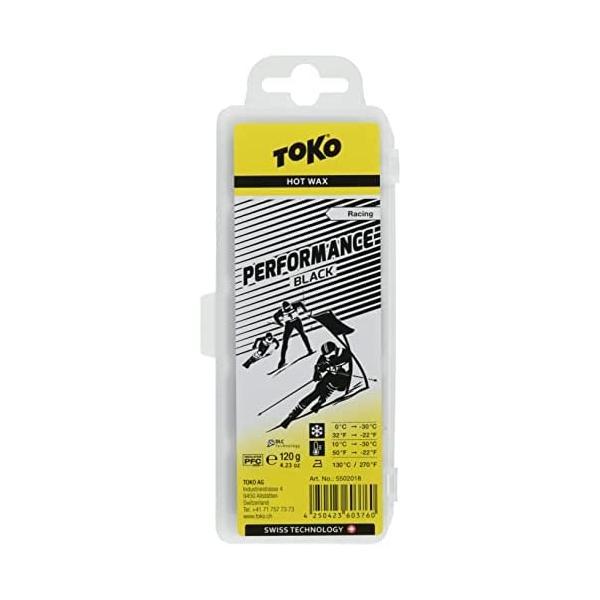 トコ(TOKO) スキー スノーボード ホットワックス用 固形ワックス パフォーマンス (ブラック ...