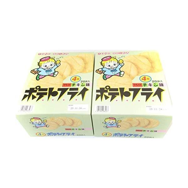 東豊製菓 ポテトフライ フライドチキン（1箱20袋入り）2箱セット