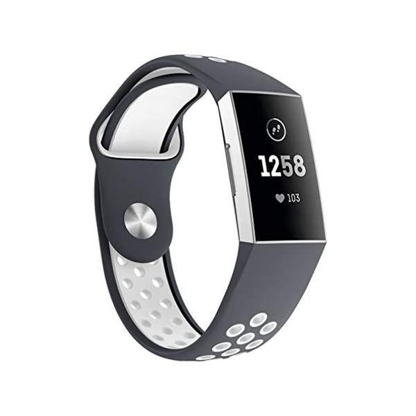 Comtax for Fitbit Charge 3/ Charge 4 バンド/ベルト 用バンド ...