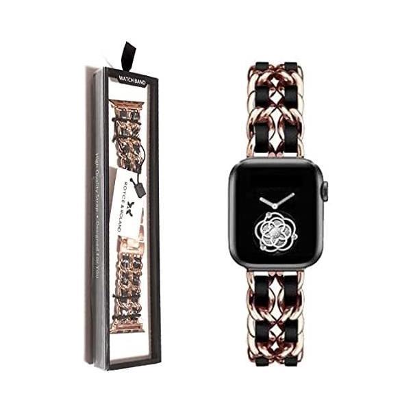 Royce&amp;Roland チェーンブレスレット Apple Watch アップルウォッチ ベルト (...