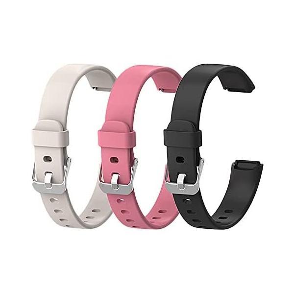 Miimall 対応 3枚 Fitbit Luxe バンド ソフトFitbit Luxe シリコン ...