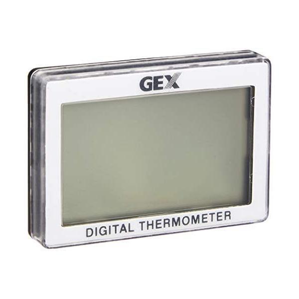 GEX AQUA HEATER コードレスデジタル水温計 ワイド 見やすい大画面ディスプレイ 貼るだ...