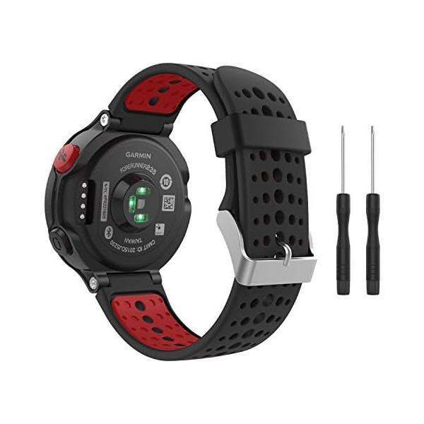 Garmin ForeAthlete 235J バンド - ATiC Garmin ガーミン (ブラ...