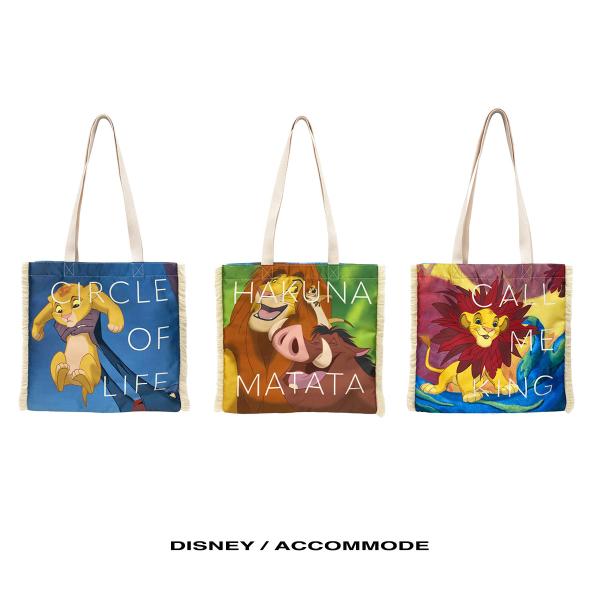 トートバッグ ディズニー レディース disney ライオンキング シンバ アコモデ accommo...