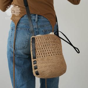 ショルダーバッグ トートバッグ かごバッグ レデ...の商品画像